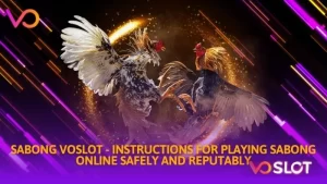 Sabong Voslot instructions for playing sabong online safely and reputably